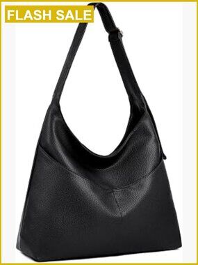 Large Slouchy Hobo Bag Vegan Leather Crossbody Tote Purse